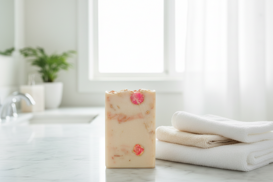 Cashmere + Pearls Goat Milk Handmade Artisan Soap