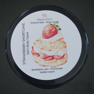 Strawberry Shortcake Satin Body Glace | Body Glaze