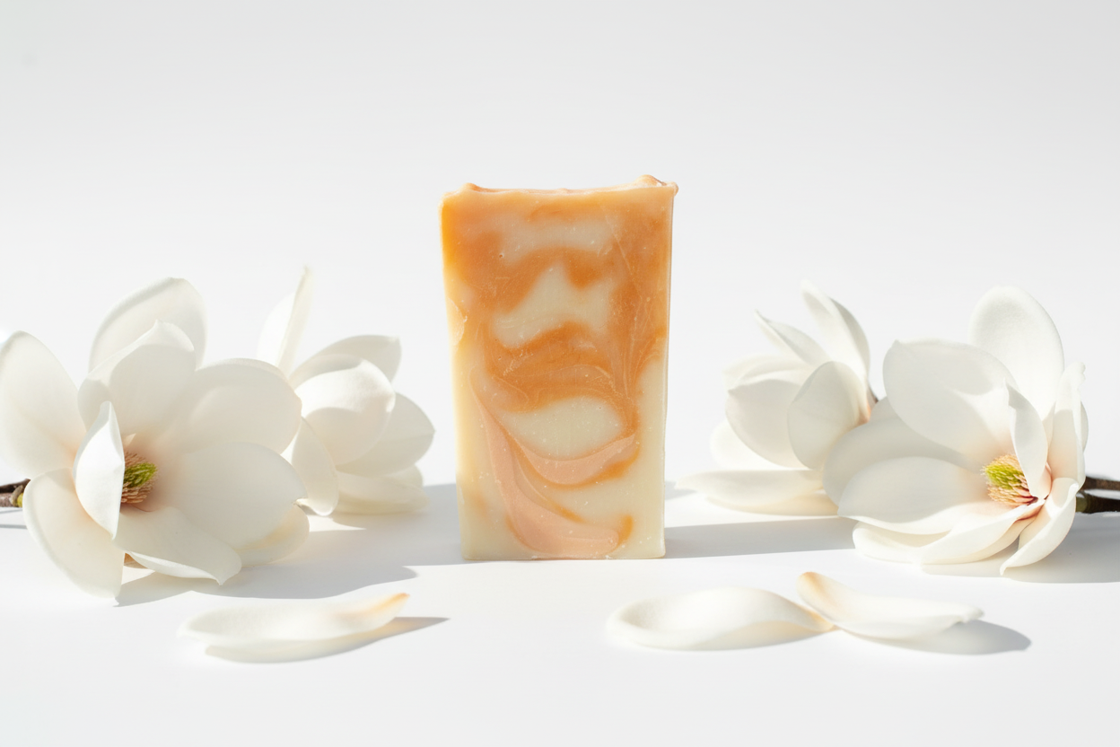 Magnolia Blossom Handmade Artisan Soap