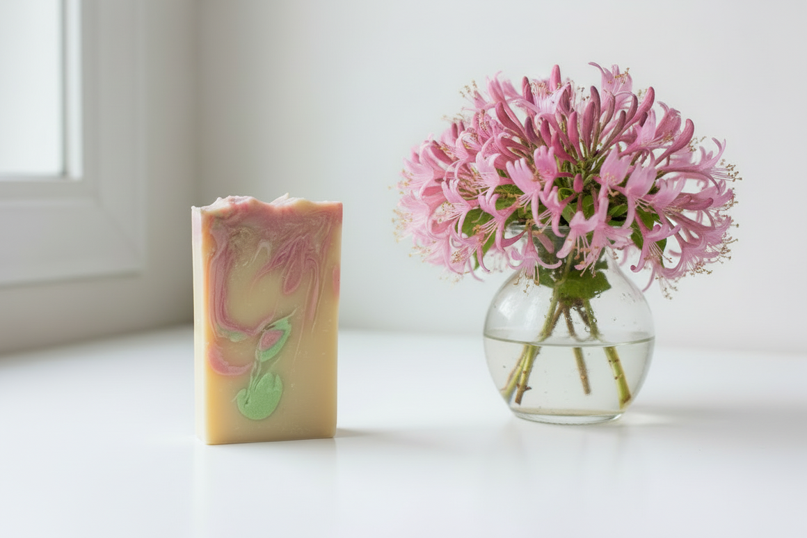 Summer Honeysuckle Handmade Artisan Soap